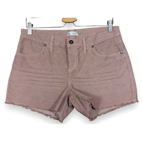 Carve Designs Pants - Carve Designs Mauve Pink Frayed Hem Women’s Shorts